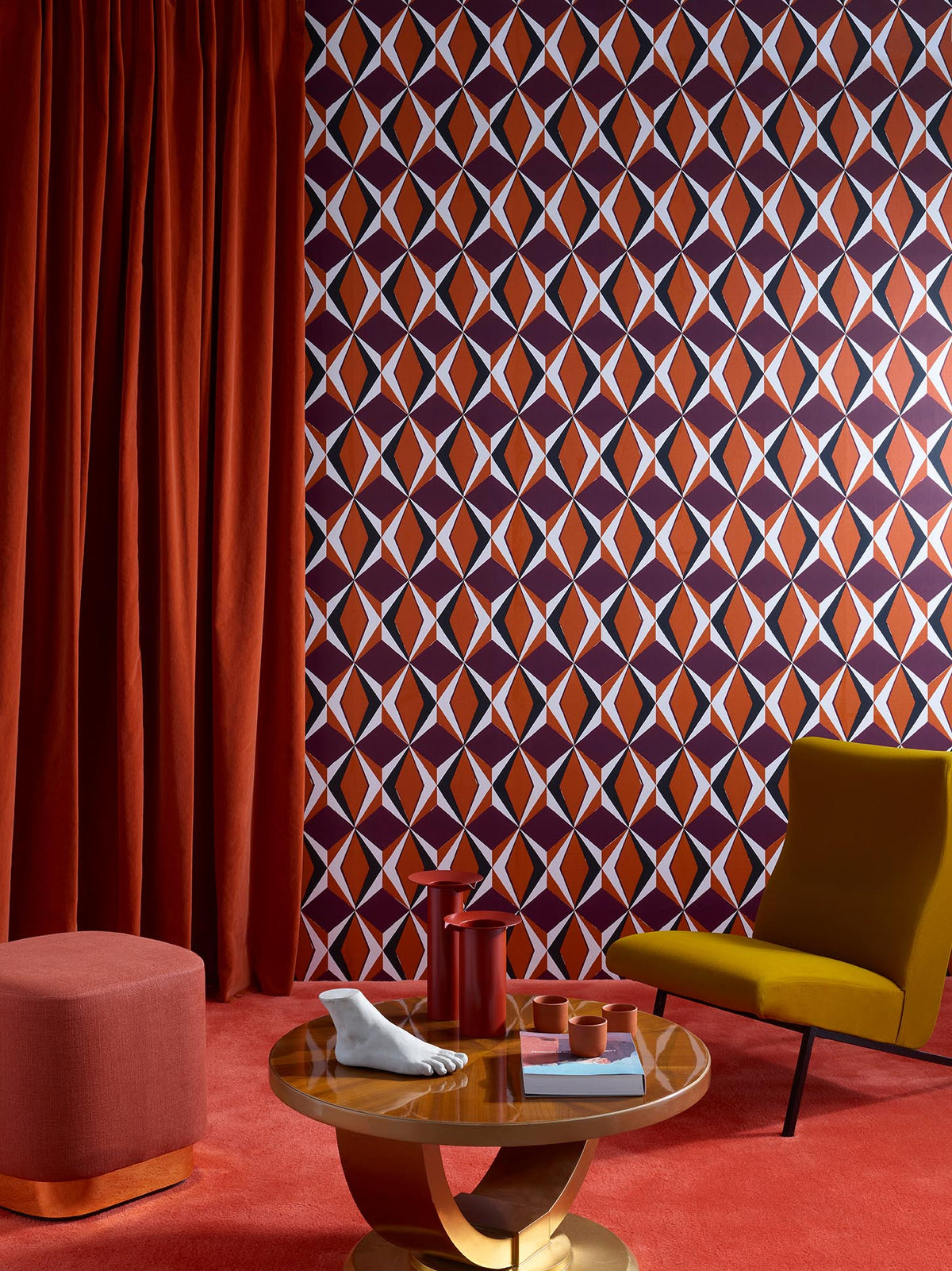 Craft Fabric by Pierre Frey shown in a room setting (view 2)