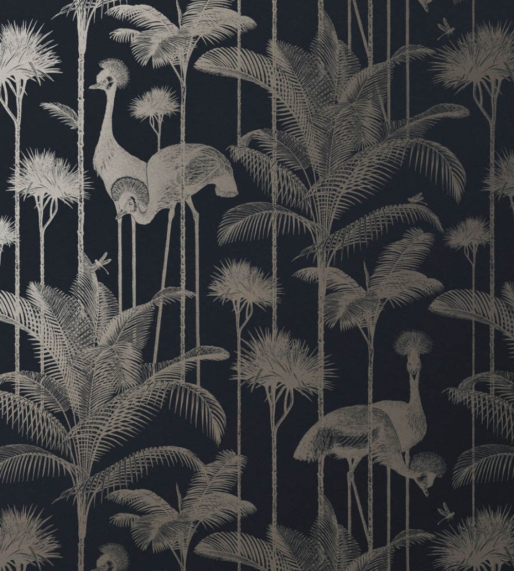 Crane Fonda Wallpaper by Divine Savages Black Gold