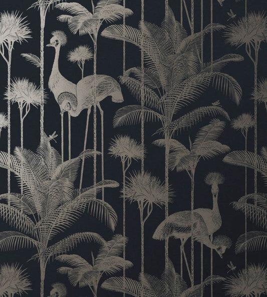 Crane Fonda Wallpaper by Divine Savages Black Gold