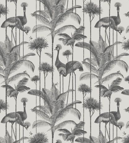 Crane Fonda Wallpaper by Divine Savages Charcoal