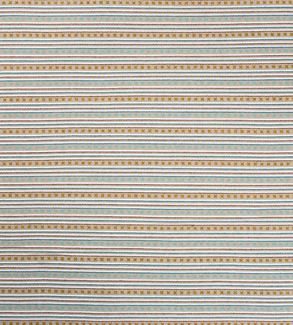 Criss Cross Fabric by Christopher Farr Cloth Aqua