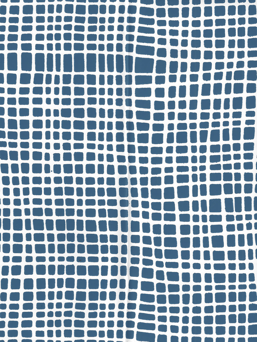 Criss Cross Navy on White Vinyl wallpaper by Alan Campbell