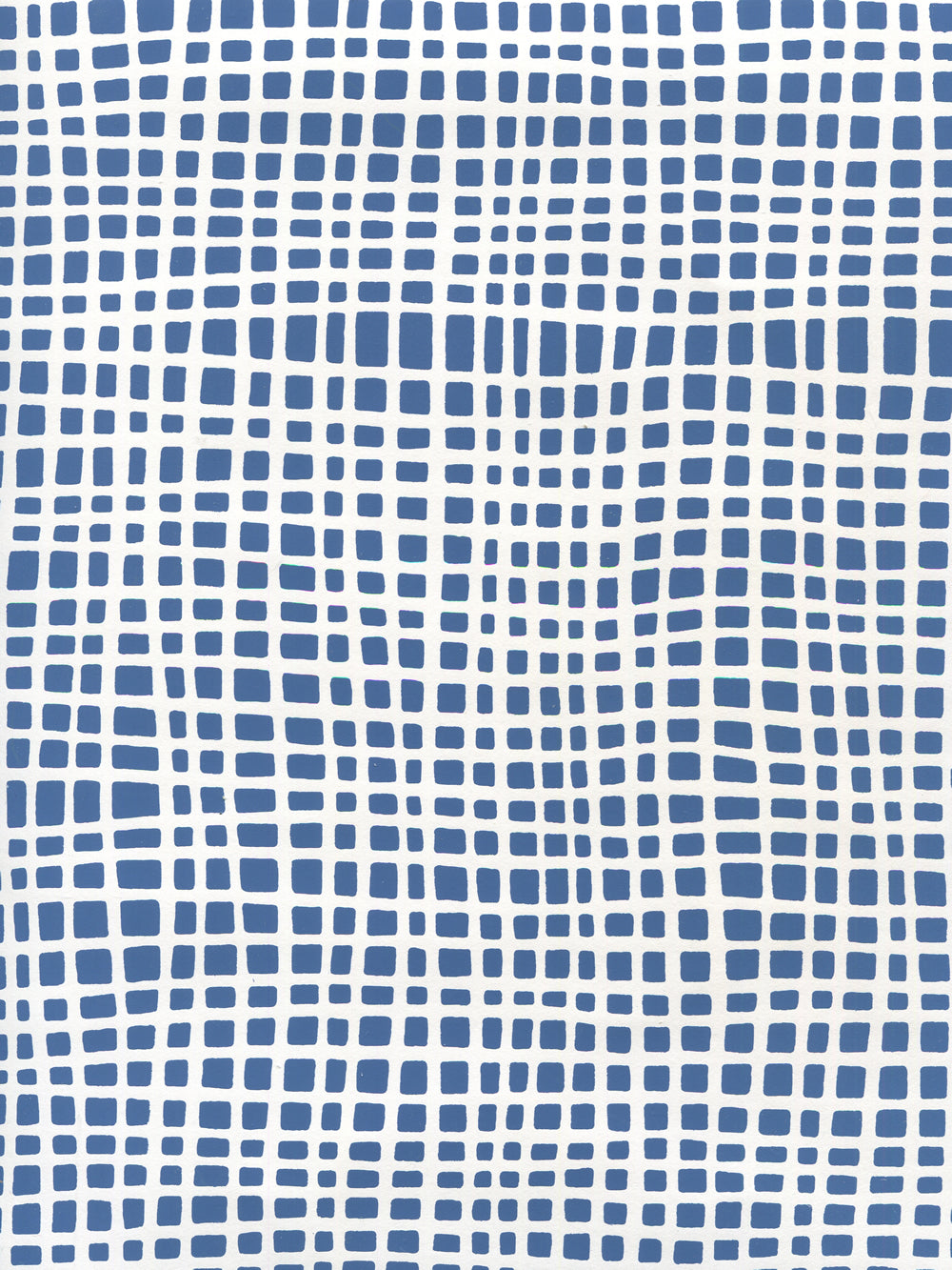 Criss Cross Navy on White wallpaper by Alan Campbell
