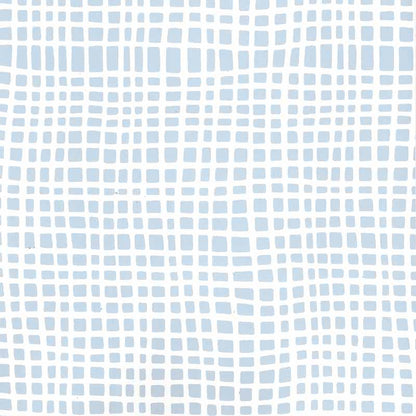 Criss Cross Swiss Blue wallpaper by Alan Campbell