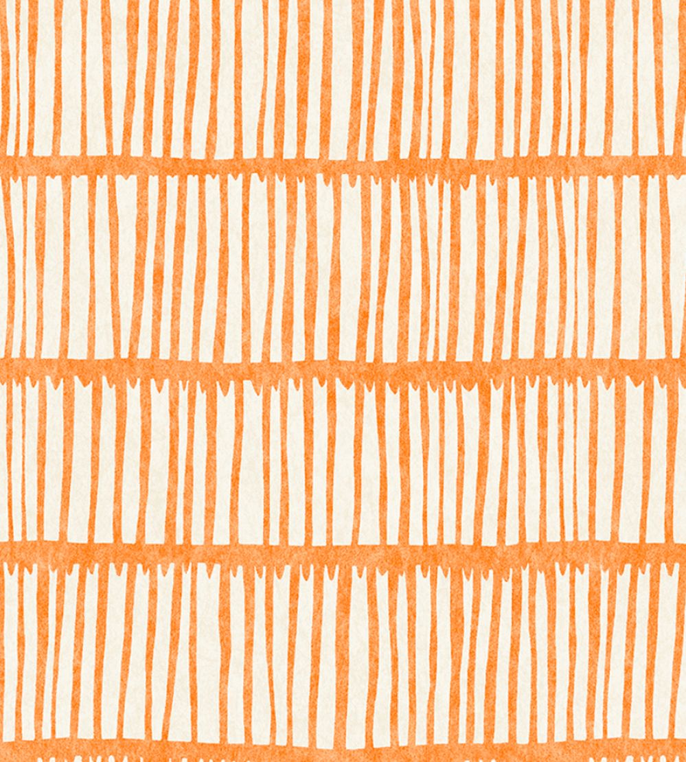 Crochet Wallpaper by Christopher Farr Cloth Apricot