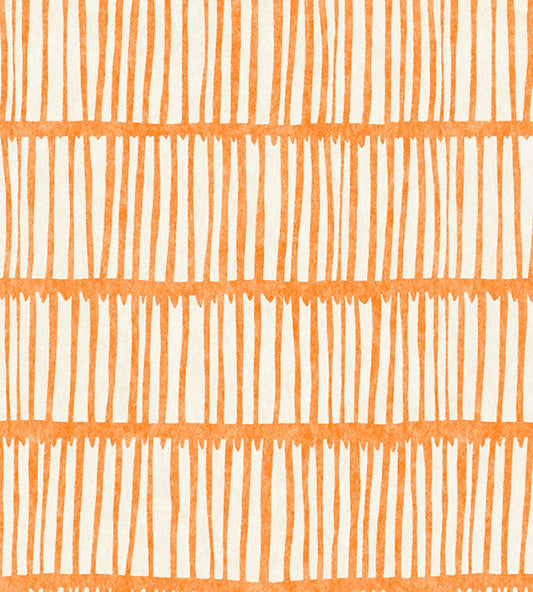 Crochet Wallpaper by Christopher Farr Cloth Apricot