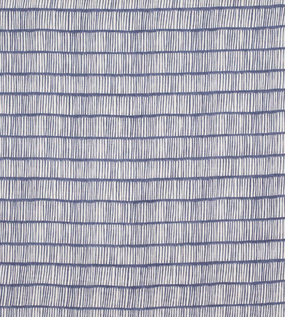 Crochet Fabric by Christopher Farr Cloth Indigo