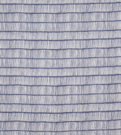 Crochet Fabric by Christopher Farr Cloth Indigo