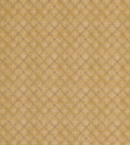 Croft Trellis Fabric by Mulberry Home Ochre