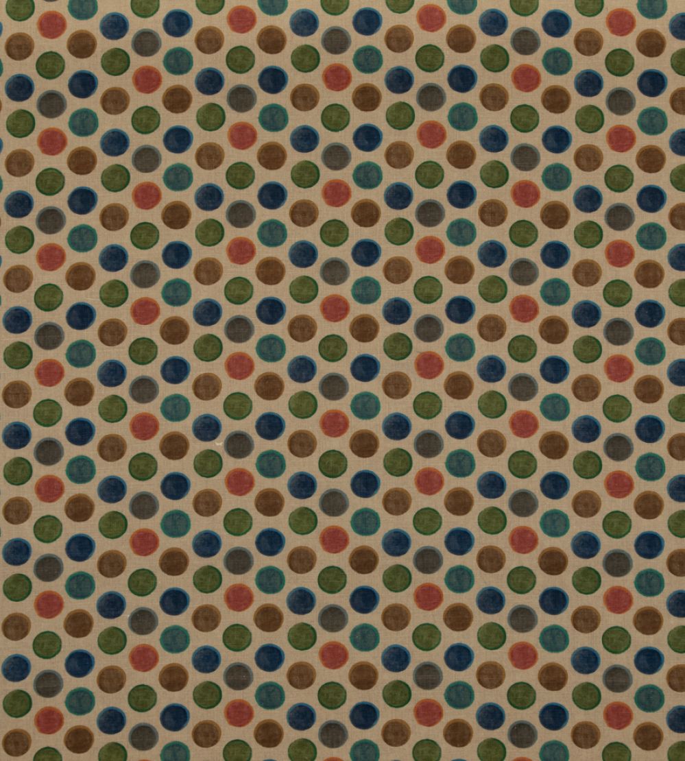 Croquet Fabric by Mulberry Home Teal