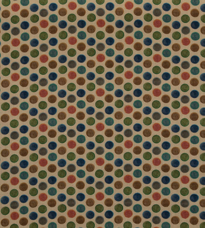 Croquet Fabric by Mulberry Home Teal