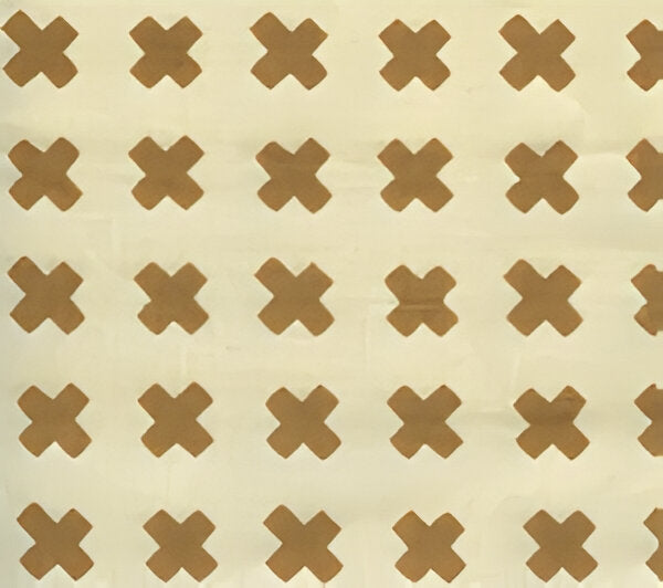 Cross Check Camel Ii fabric by China Seas