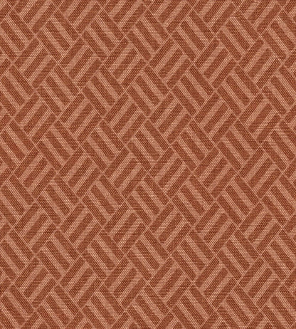 Crosshatch Wallpaper by Coordonne Redwood
