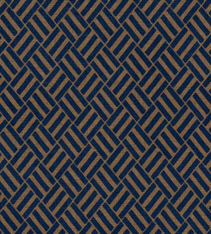 Crosshatch Wallpaper by Coordonne Ultramarine