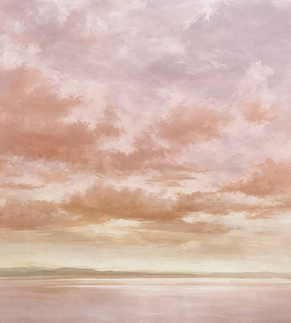 Cumulus Clouds Mural by Coordonne Peach