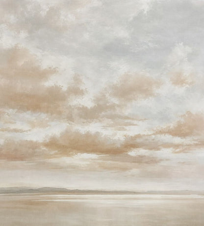 Cumulus Clouds Mural by Coordonne Stone