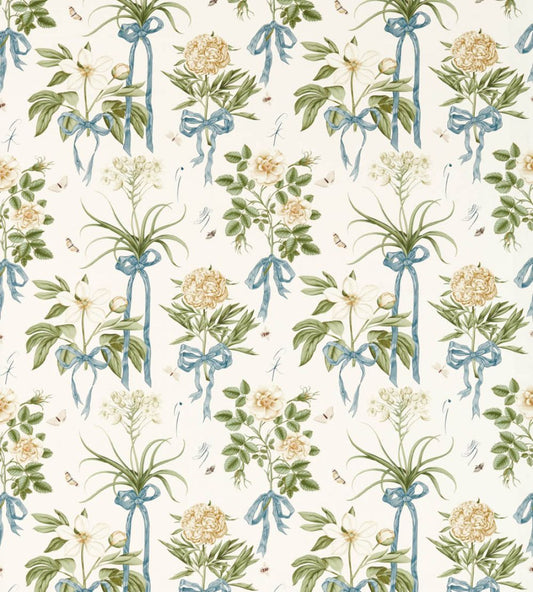 Cupids Beau Fabric by Sanderson Quince/Chalk