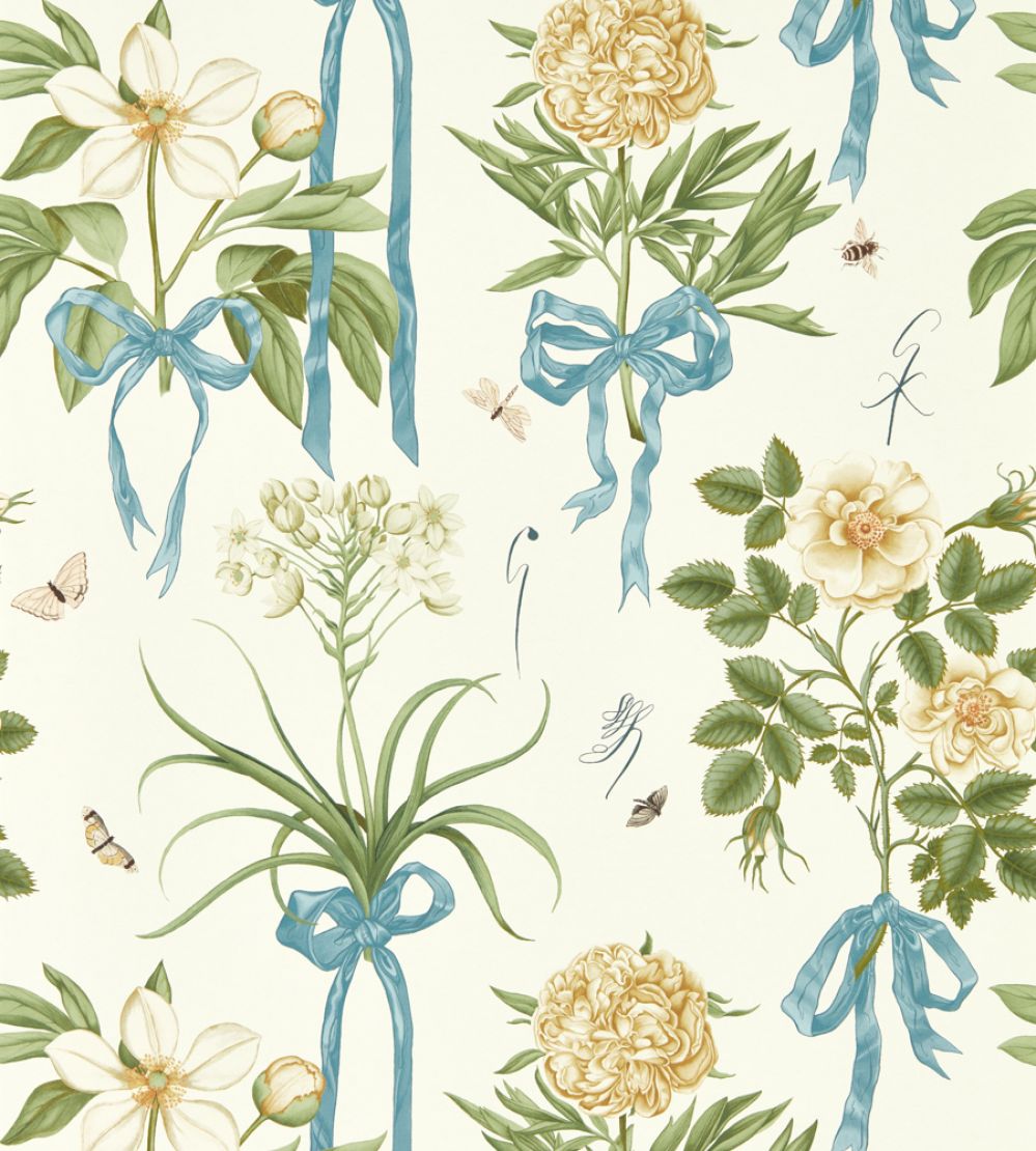 Cupid's Beau Wallpaper by Sanderson Quince/Chalk