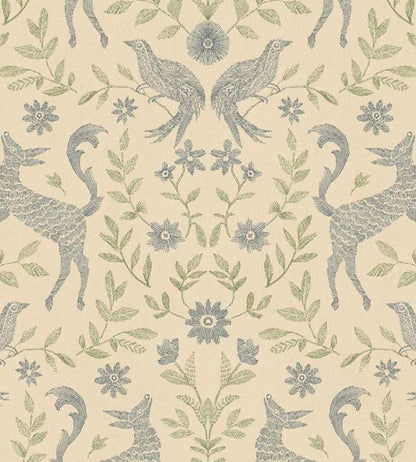 Fable Wallpaper by Eijffinger Blueberry