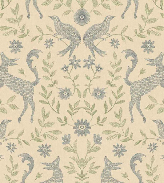 Fable Wallpaper by Eijffinger Blueberry