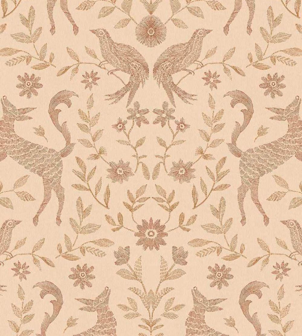 Fable Wallpaper by Eijffinger Peach