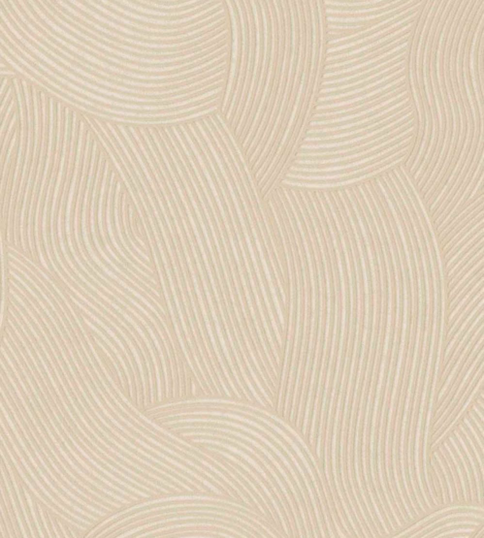 Ripple Wallpaper by Eijffinger Beige/Sand