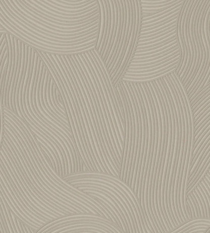 Ripple Wallpaper by Eijffinger Brown/Taupe
