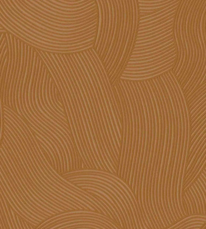 Ripple Wallpaper by Eijffinger Orange/Terracotta