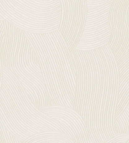 Ripple Wallpaper by Eijffinger White/Cream