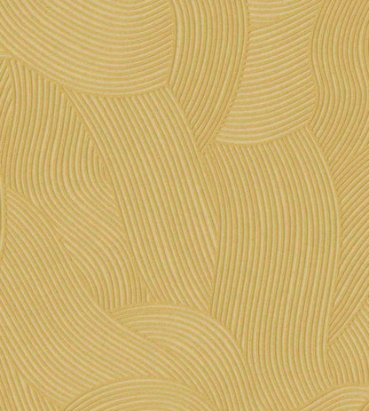 Ripple Wallpaper by Eijffinger Yellow/Ocher