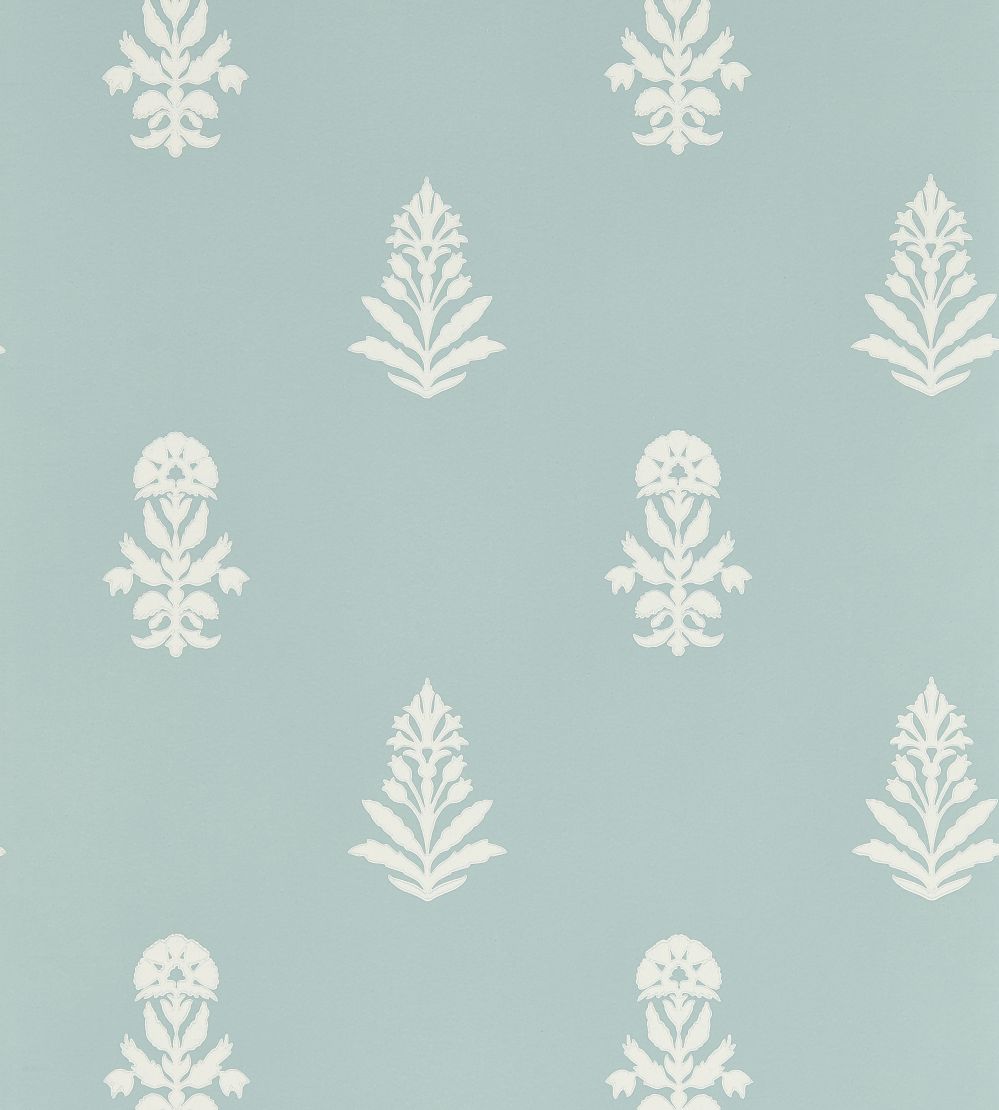 Dabu Wallpaper by Sanderson Porcelain