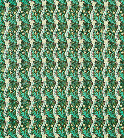 Daffodil Fabric by Morris & Co Dark Olive