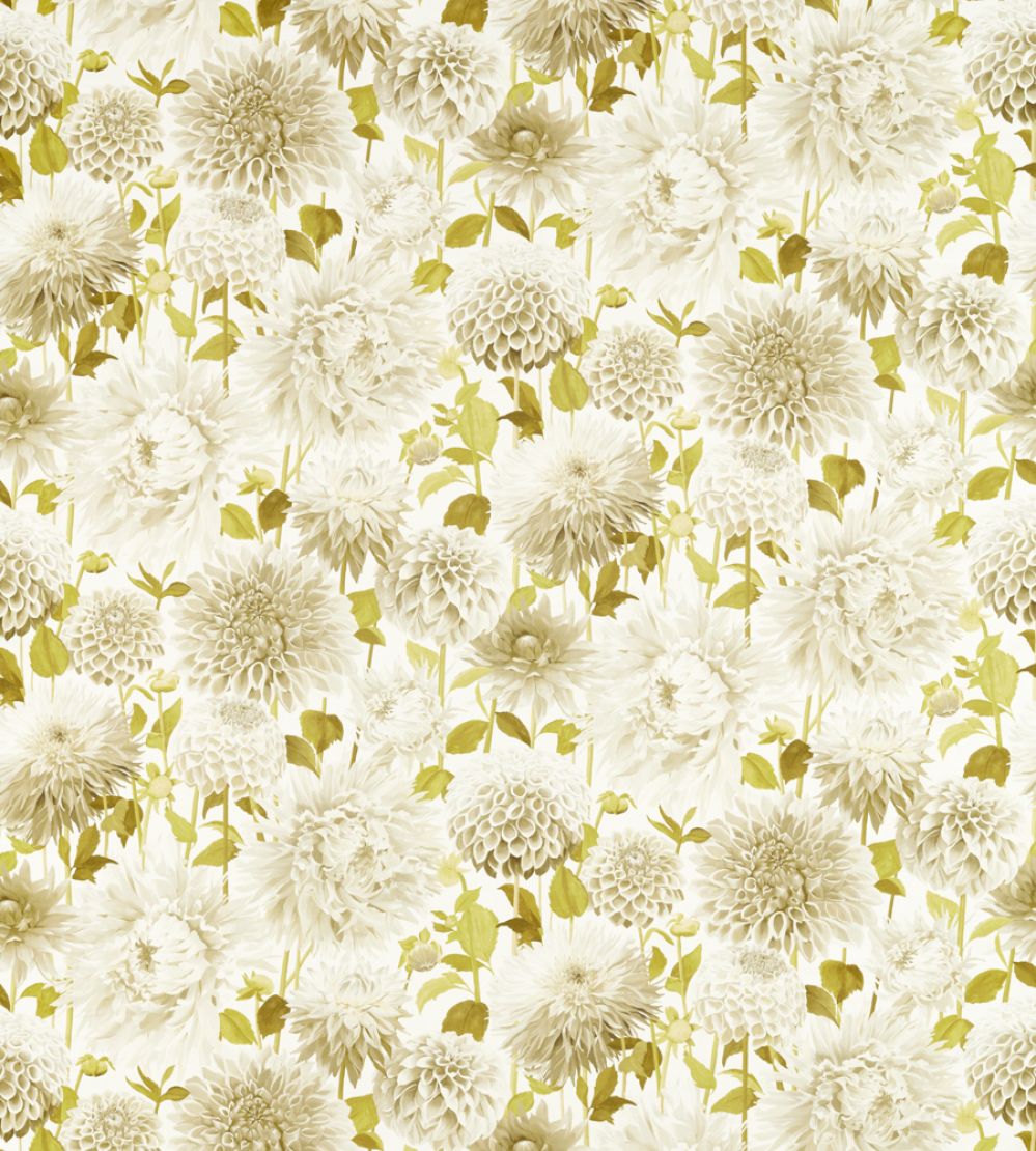 Dahlia Fabric by Harlequin Fig Blossom / Nectar / Awakening