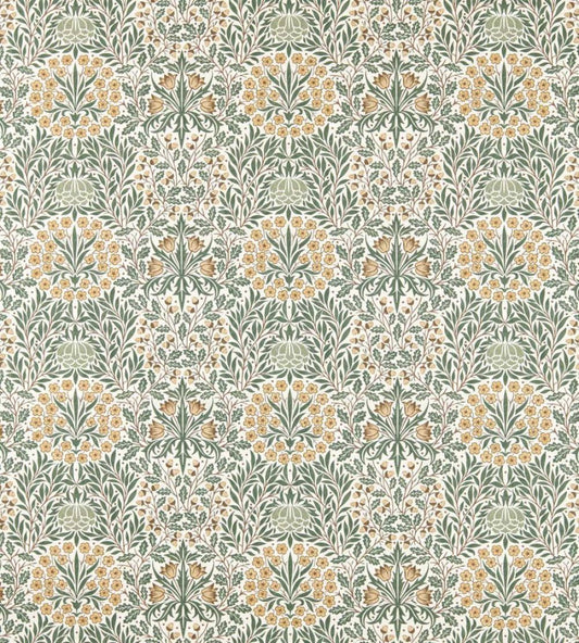 Daisy & Oak Fabric by Morris & Co Thyme/Weld