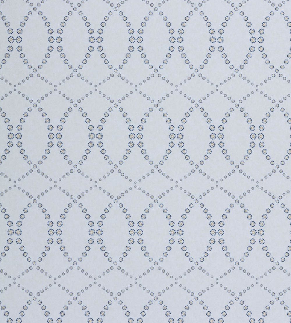 Daisy Chain Wallpaper by Vanderhurd Indigo