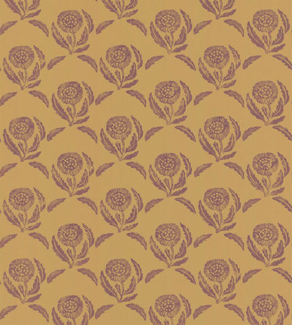 Daisy Wallpaper by Langelid Von Bromssen Ochre