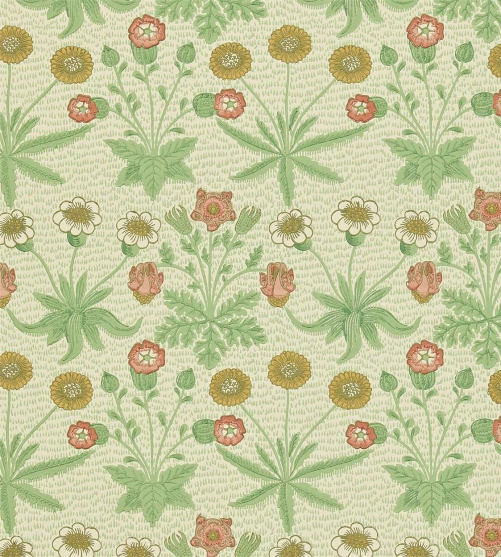 Daisy Wallpaper by Morris & Co Artichoke/Plaster