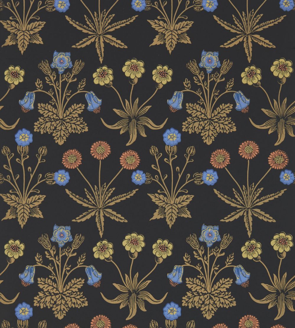 Daisy Wallpaper by Morris & Co Moonlit