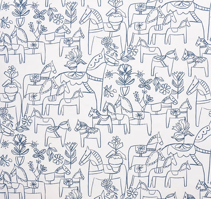 Dalecarlie Wallpaper by Pierre Frey in Azur (FP223001)