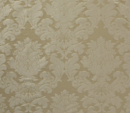 Damask Rosario Fabric by Marvic Textiles in Ivory