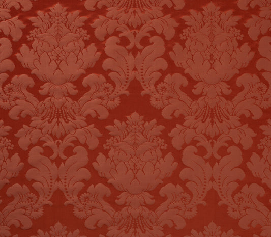 Damask Rosario Fabric by Marvic Textiles in Burgundy