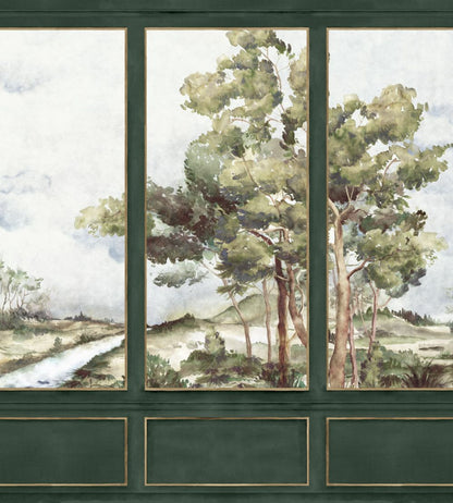 Damaskus View Mural by Coordonne Emerald