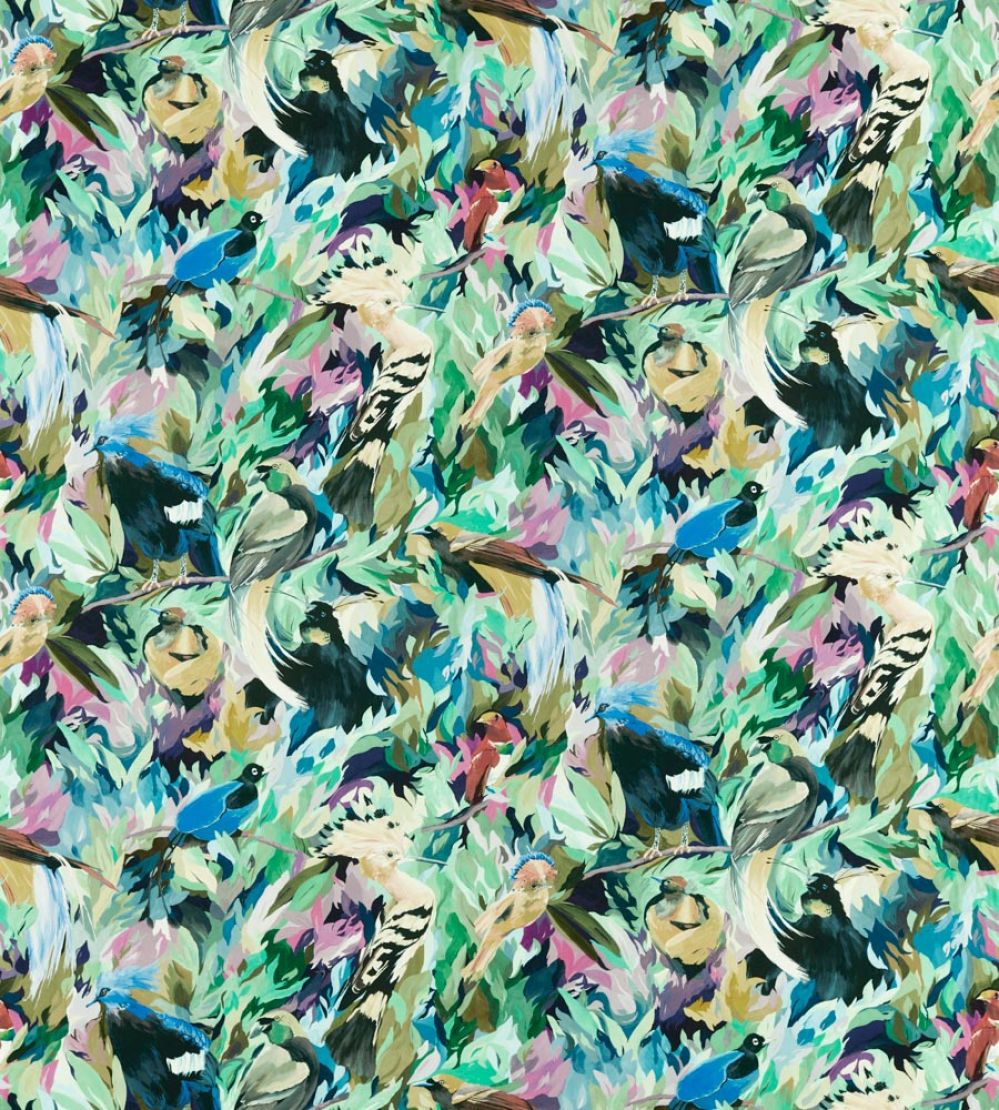 Dance Of Adornment Fabric by Harlequin Wilderness / Nectar / Pomegranate