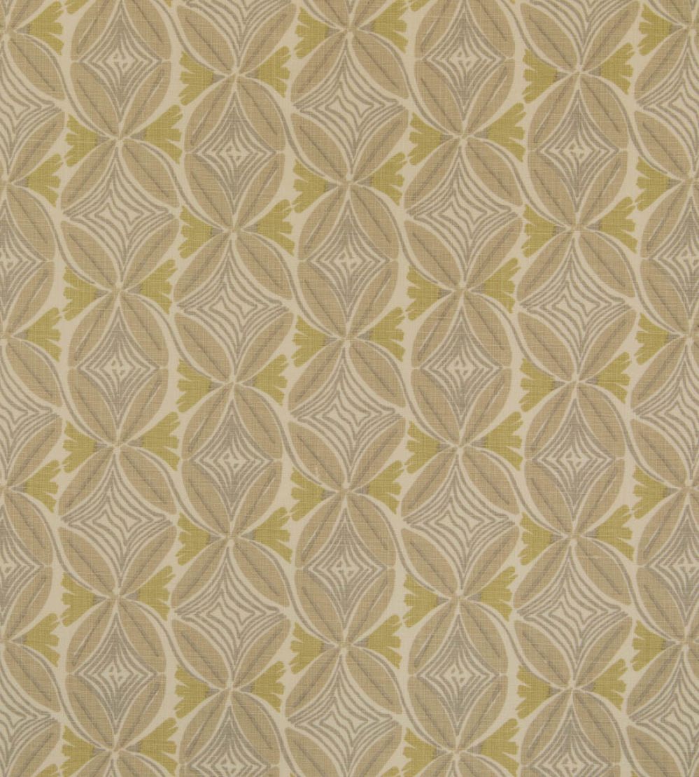 Dancing Vines Fabric by Christopher Farr Cloth Smoke