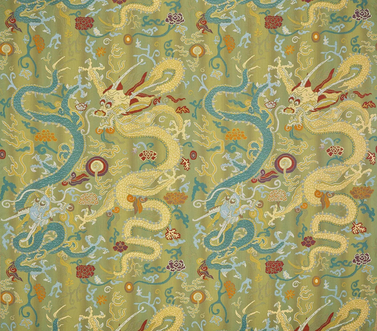 Danse du Dragon Fabric by Pierre Frey in Jade (F3812001)