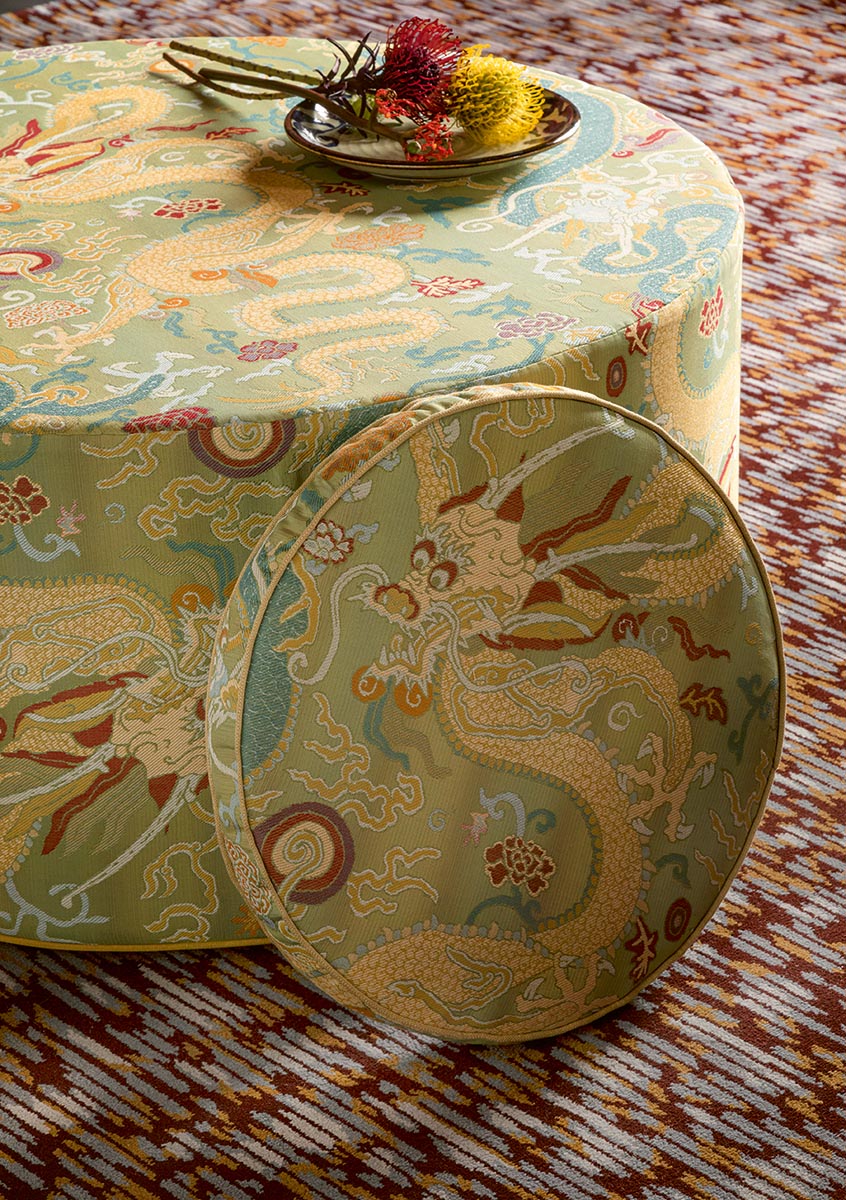 Danse du Dragon Fabric by Pierre Frey shown in a room setting (view 2)
