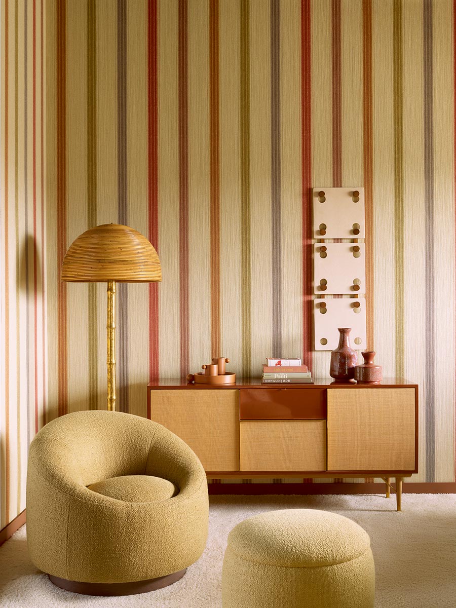 Danube Wallpaper by Pierre Frey shown in a room setting (view 1)