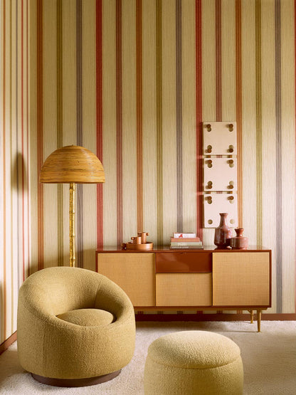Danube Wallpaper by Pierre Frey shown in a room setting (view 1)