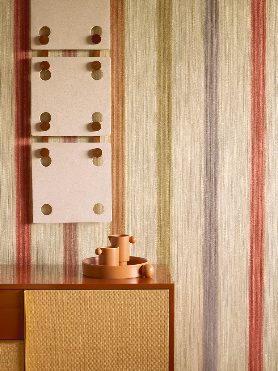 Danube Wallpaper by Pierre Frey shown in a room setting (view 2)