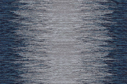 Danza Raffia Wallpaper by Christopher Farr Cloth in Cobalt colorway